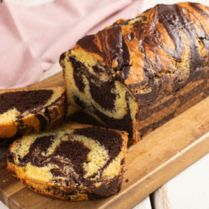Chocolate Espresso Marble loaf